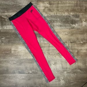 NIKE Varsity Stripe Animal Print Leggings
